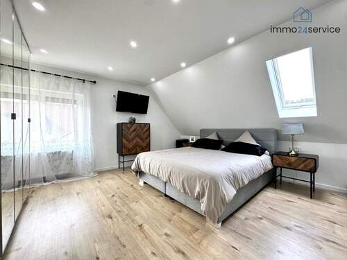 Schlafzimmer 1 - 3 Zimmer Etagenwohnung in Gottmadingen