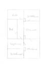 Grundrissskizze Obergeschoss - 