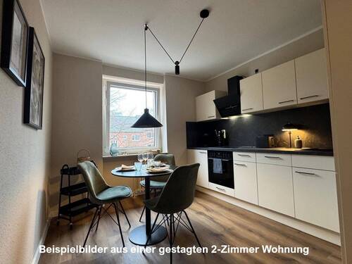 Beispiel Möblierung 2-Zimmer - Küche - 