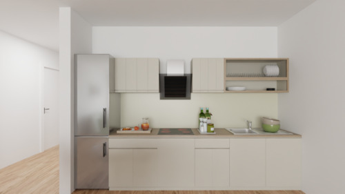 Kochen - Terrassenwohnung mit 97,70 m&sup2; in Achim zum Kaufen