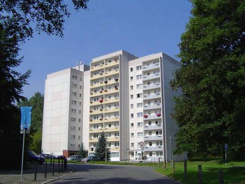 Rückansicht - Etagenwohnung mit 34,10 m² in Chemnitz zur Miete