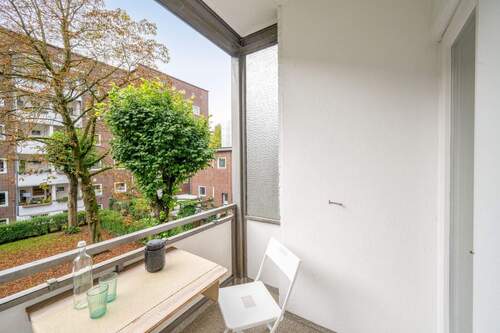 Balkon - Etagenwohnung mit 52,40 m² in Hamburg zum Kaufen