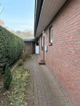 Hauseingang - Terrassenwohnung mit 93,00 m&sup2; in Schneverdingen zur Miete