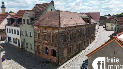 Ansicht Meißner Str. - 1 Zimmer Mehrfamilienhaus, Wohnhaus zum Kaufen in Radeburg