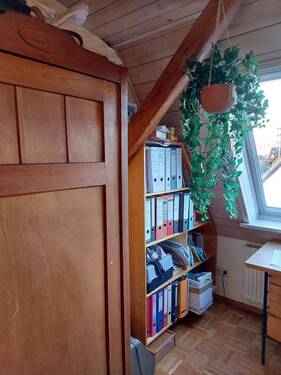 Büro in der Dachgeschoßwohnung - 