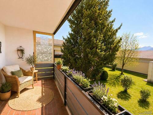 Der großzügige Balkon - 