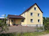 Bild 1 - Gepflegtes Einfamilienhaus mit Doppelgarage, 6 Zimmern und großem Grundstück in Moritzburg-Steinbach