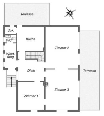 Erdgeschoss - 1 Zimmer Einfamilienhaus zum Kaufen in Berlin