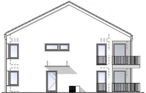 Vorderansicht - EIGENTUMSWOHNUNGEN MIT GARTEN IN ENSDORF