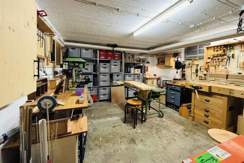 Werkstatt im Keller - 