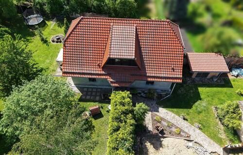 Luftbild Einfamilienhaus - 