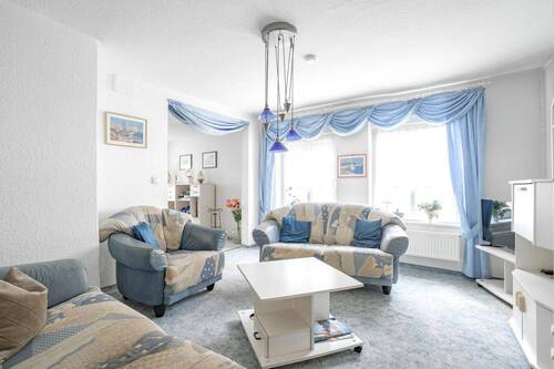 Wohnzimmer - Einfamilienhaus mit 102,00 m² in Barth zum Kaufen