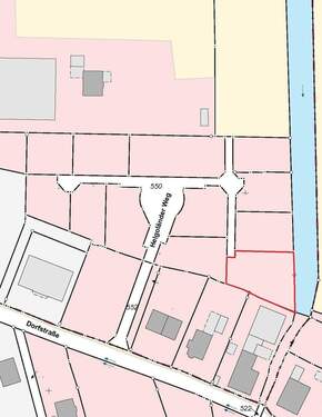 Flurkarte Helgoländer Weg Übersicht - Grundstück in Seestermühe zum Kaufen