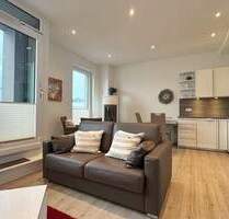 Lichterfüllte Ferienwohnung mit Panorama-Dachterrasse und Strandflair - Binz