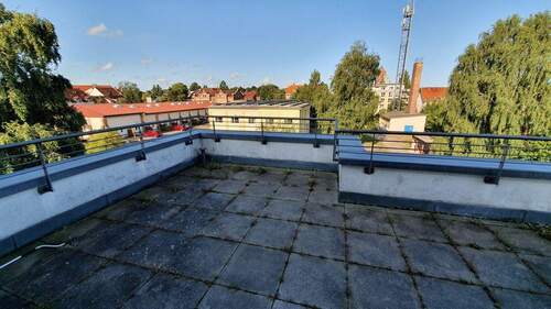 Dachterrasse - 1 Zimmer Etagenwohnung zur Miete in Greifswald