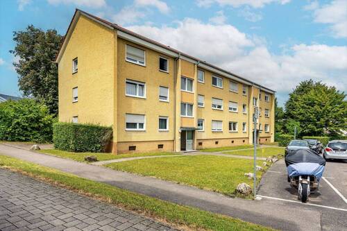 Fassade - Helle 3-Zimmer-Wohnung mit Garage in Top-Lage