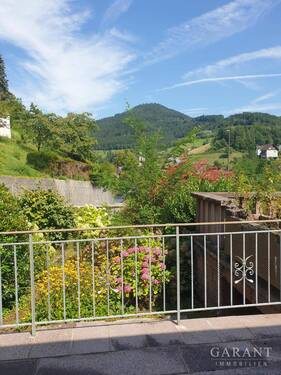 Blick vom Balkon - 