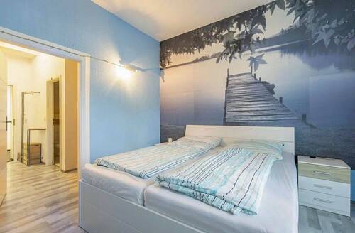 Schlafzimmer WE 3 - Flexibles Wohnungskonzept mit Bergblick - 3 Einheiten, Terrasse & Stellplätze in Top-Lage