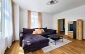 Wohnzimmer - 3 Zimmer Etagenwohnung zur Miete in Petersberg