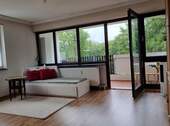 Wohnbereich m. Balkon - Helle Wohnung über den Dächern von Bad Reichenhall-Panoramanblick inklusiv