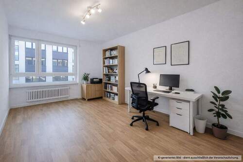 Arbeitszimmer Visualisierung - 