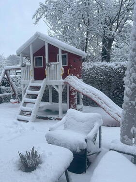 Spielplatz Winterimpression - 