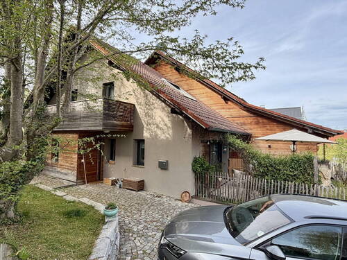 Aussenansicht Einheit s/w - Einfamilienhaus mit 285,00 m&sup2; in windach zum Kaufen