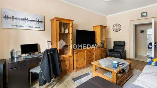 Wohnzimmer 2 - Etagenwohnung mit 62,00 m&sup2; in Herne zum Kaufen