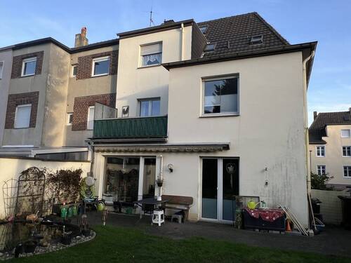 Rückansicht - 8 Zimmer Mehrfamilienhaus, Wohnhaus in Mönchengladbach-Schmölderpark