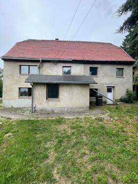 Hausansicht Rückseite - Mehrfamilienhaus, Wohnhaus mit 190,50 m² in Klipphausen zum Kaufen