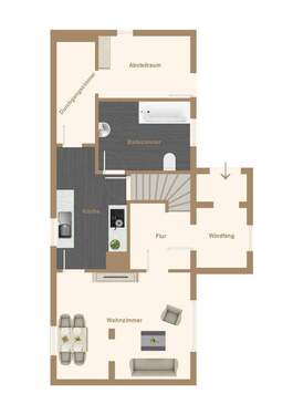 Haus 1 - Erdgeschoss - 