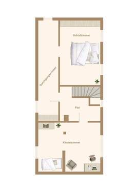 Haus 1 - Obergeschoss - 