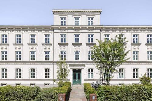 Fassadenansicht - 2 Zimmer Etagenwohnung zum Kaufen in Hamburg - Borgfelde