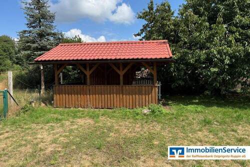 überdachte Sitzecke - 