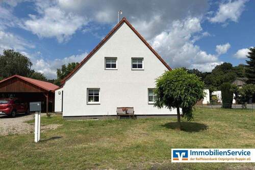 Giebelansicht - 5 Zimmer Einfamilienhaus in Gumtow Dannenwalde