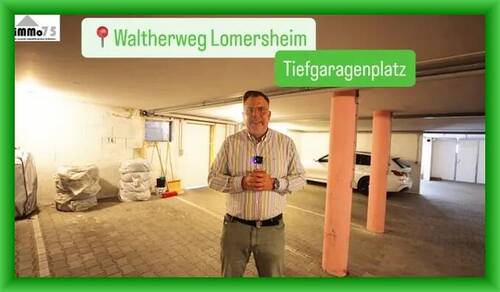 Titelbild 2 - Tiefgaragen-Stellplatz im Waltherweg in Mühlacker-Lomersheim zu verkaufen