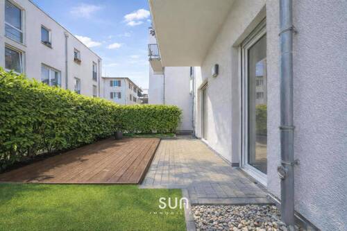 GARTEN (visualisiert) - 2 Zimmer Etagenwohnung in Darmstadt