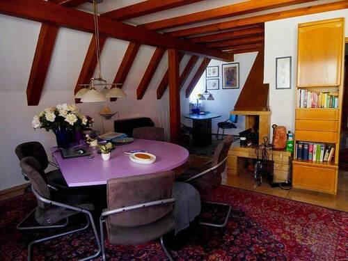 Wohnzimmer mit Essbereich 1. OG.JPG - Etagenwohnung mit 170,00 m&sup2; in Rothenburg ob der Tauber zum Kaufen