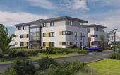 Nordwest-Ansicht - 3 Zimmer Terrassenwohnung zum Kaufen in Herrenberg