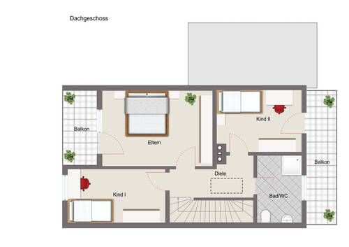 Dachgeschoss - 