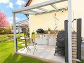 Terrasse mit Außenküche - 