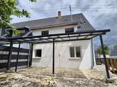 Westterrasse mit Pergola - 