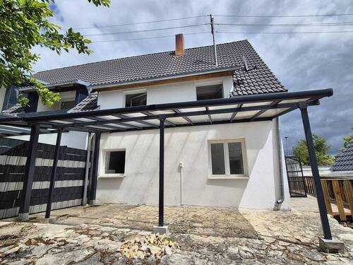 Westterrasse mit Pergola - 