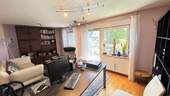 Zimmer 1 OG, Büro mit Balkon - 