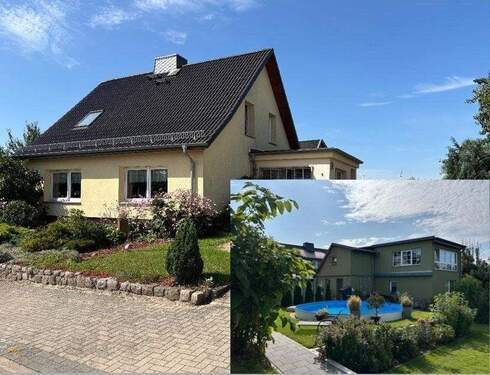 Zwei Häuser auf einem Grundstück! - Wohnhaus mit ausgebautem Stallgebäude auf einem Grundstück !