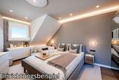Einrichtungsbeispiel Schlafzimmer - 4 Zimmer Etagenwohnung in Altdorf