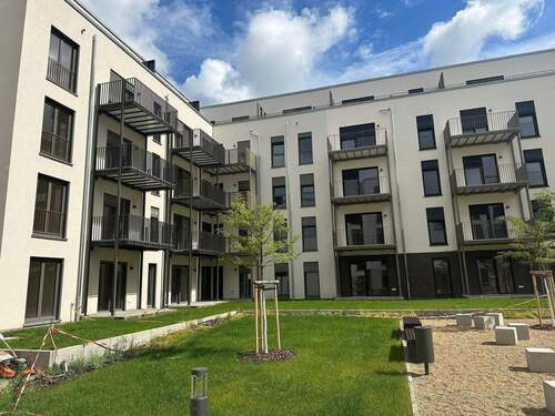 Außenansicht - 2 Zimmer Terrassenwohnung zur Miete in Bamberg