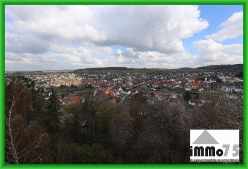 Welch Blick! - 4,5-Zimmer-Wohnung mit Balkon und sensationellem Blick im Waldpark Eisingen