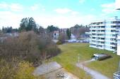 Blick vom Balkon nach Westen - 2 Zimmer Etagenwohnung in Baldham Vaterstetten