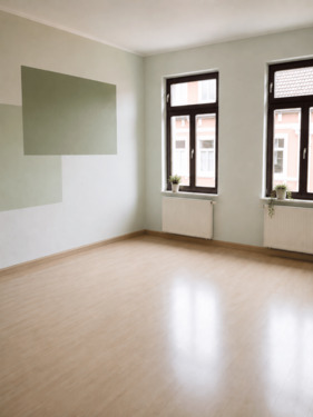 Wohnzimmer - 4 Zimmer Etagenwohnung zur Miete in Weimar